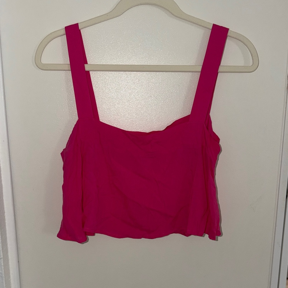 XIX Palms Pink Women's Crop Top From Hawaii | 1 (small)